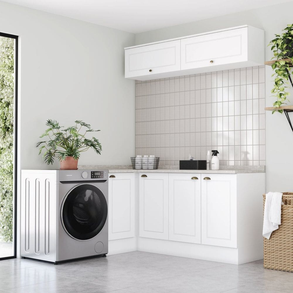 Lavanderia Modulada 5 Peças com Tampo Internacional Branco