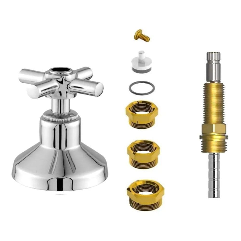 10X Kit Reparo Salva Registro Pressão Chuveiro 7X1 Universa