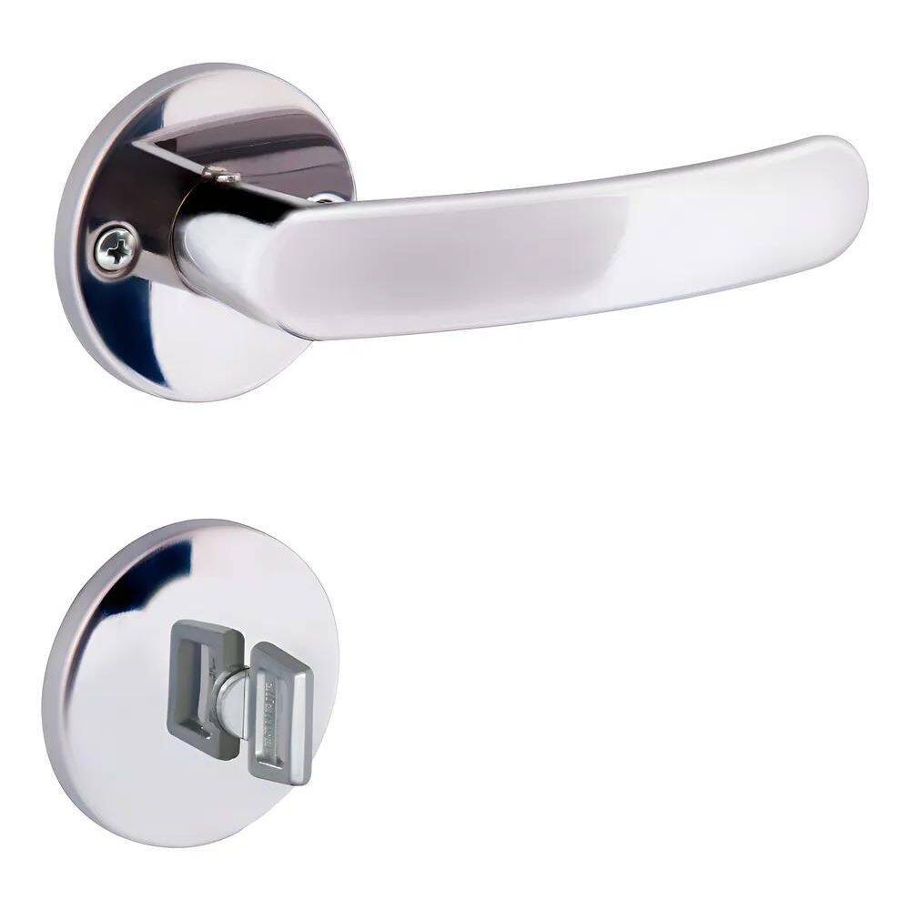 10X Fechadura Porta Madeira Aliança 2800/11 Banheiro Roseta