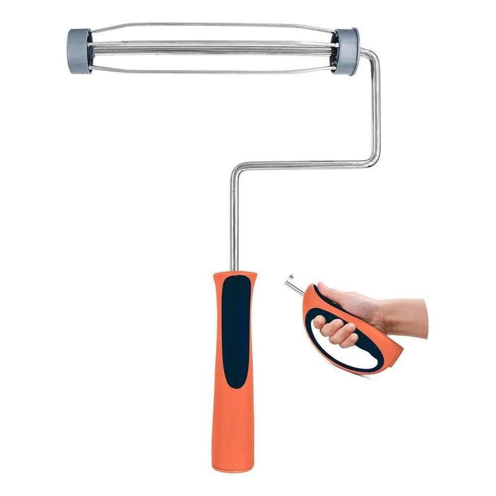 10X Garfo Suporte Para Rolo De Pintura Gaiola Reforçado 23C