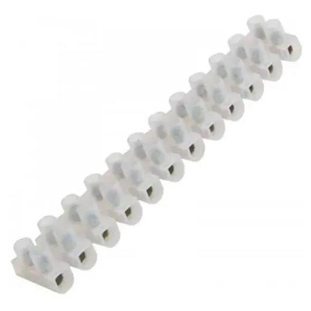 10X 10 Peças - Conector Barra Sindal 12 Posições 4Mm - 3A