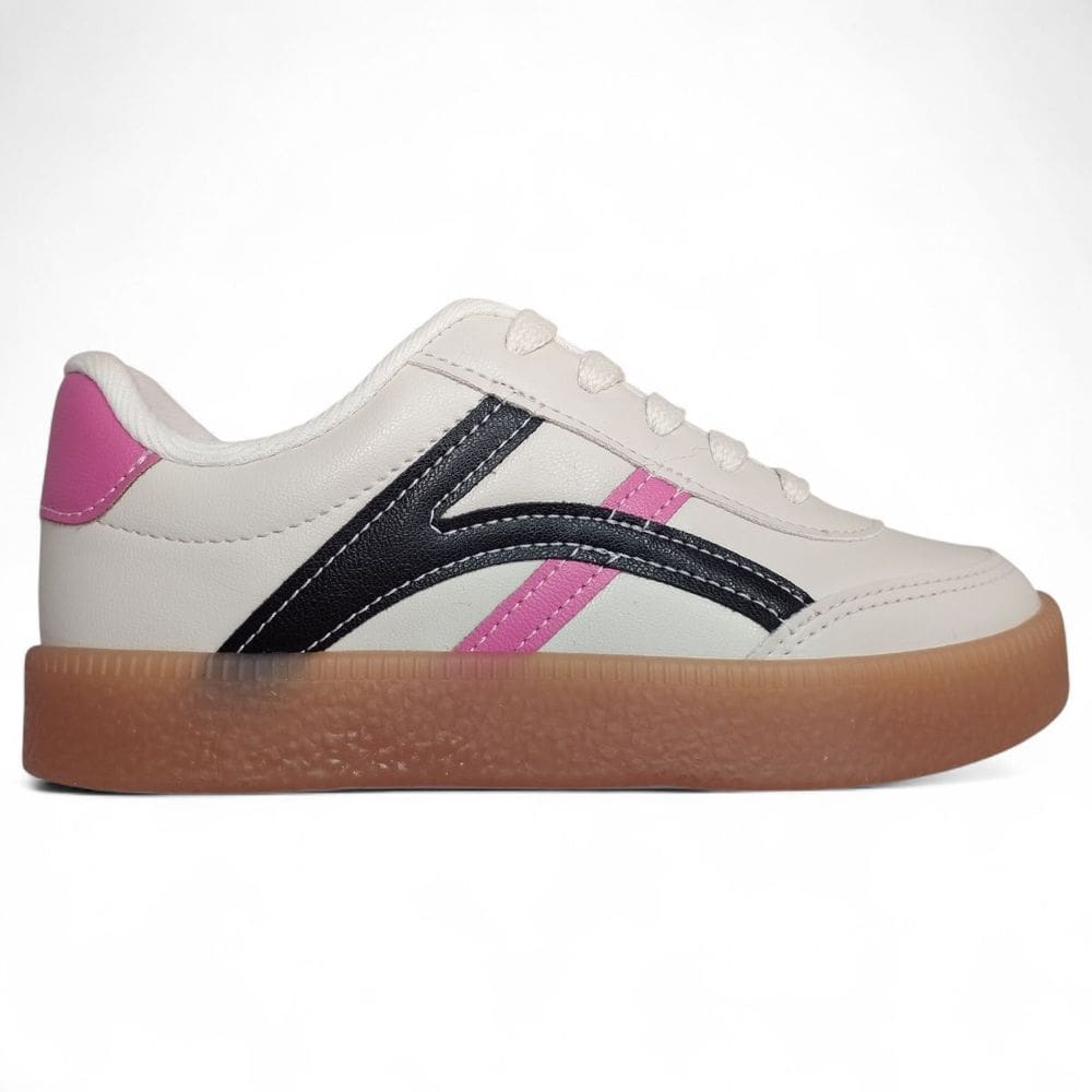 Tenis Infantil Molekinha Casual Reto Colorido Napa 2582.103