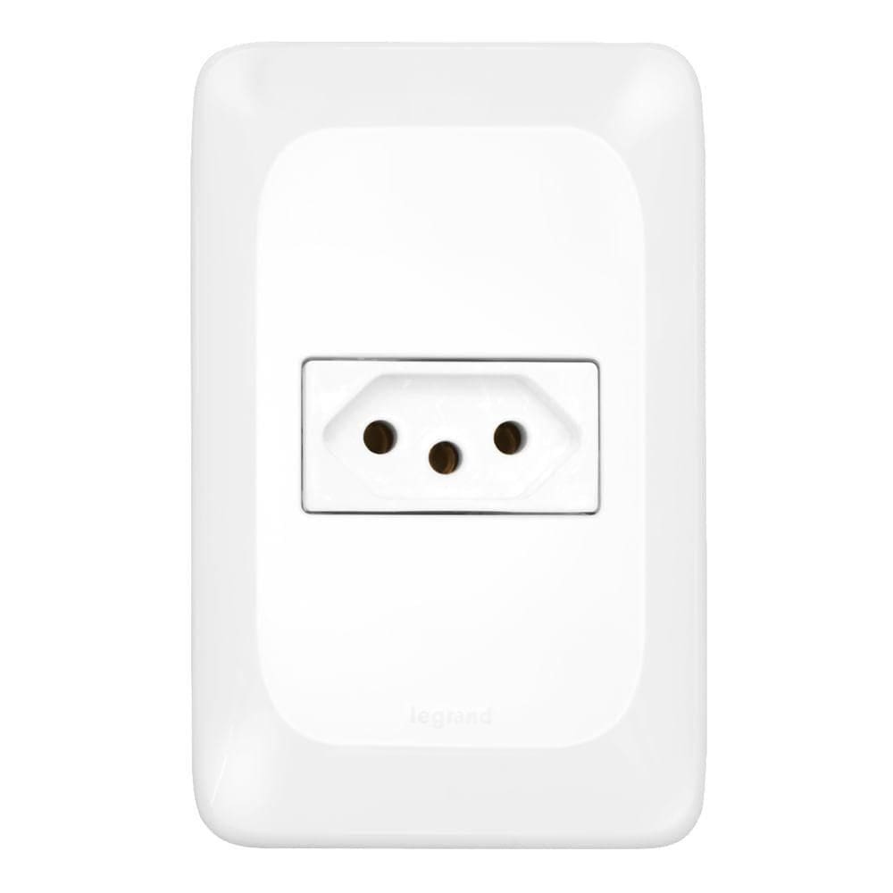 Tomada 2p+t 20 Ampères 4x2 - Lgx03020 - Pial Tomada 2p+t 20a 4x2 Pial Pop - Lgx03020 - Pial