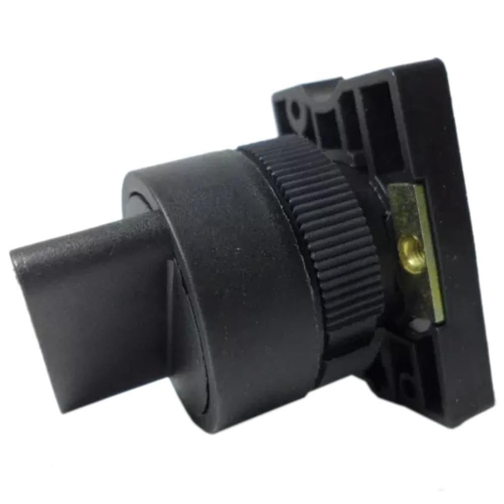 Botão Comutador Manopla Curta Preto 0-1 Retorno - Slmb8d2 - Steck Bot.com Man Cur Pt 01 Ret Slmb8d2 Steck