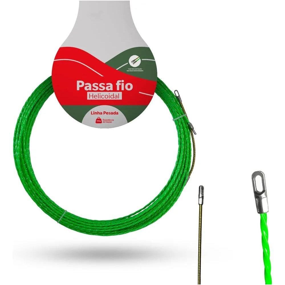 10X Sonda Passa Fioverde 10M Helicoidal