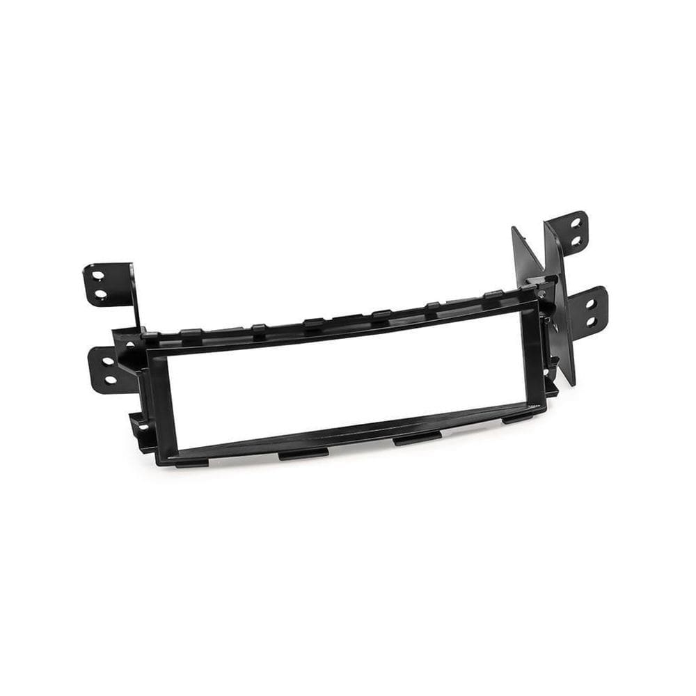 Moldura Contra Frente Plástica Para Hyundai Hb20 Preta 1 Din