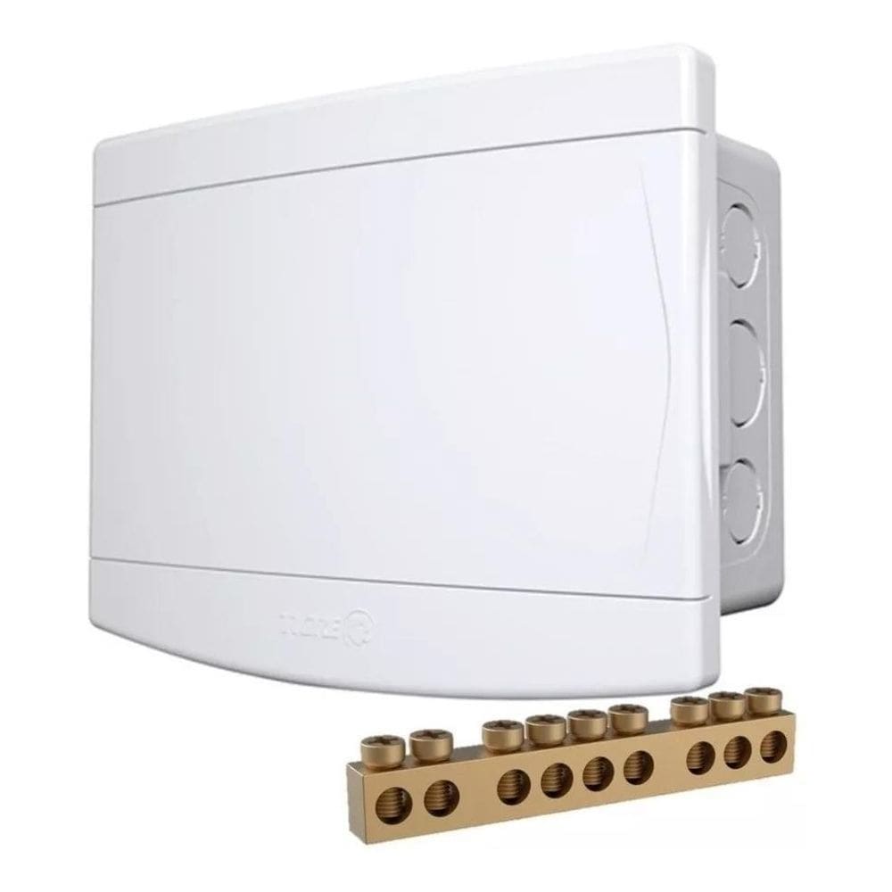 Quadro de Distribuição com Barramento Neutro e Terra