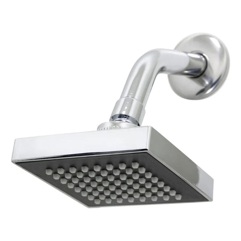 10X Chuveiro Articulado Metal Cromado Soft Rubi Square Bogn