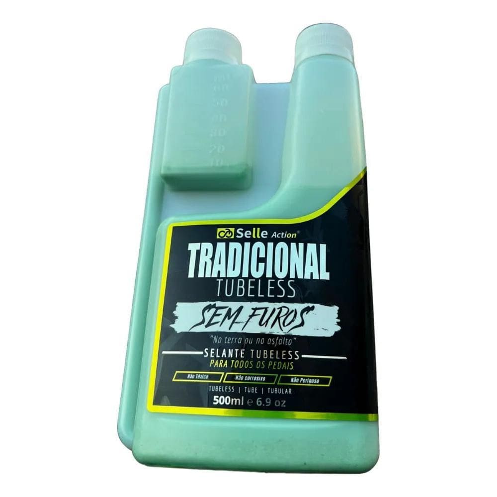 10X Líquido Selante Tubeless Selle Action 500Ml Tradicional