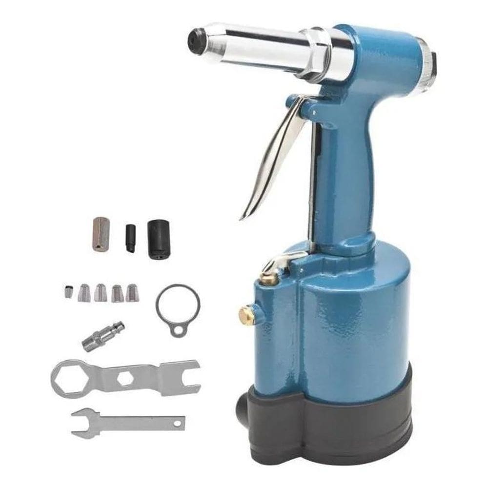 10X Rebitadeira Pneumatica Serviços Pesados 1/4 Eda 9Dr