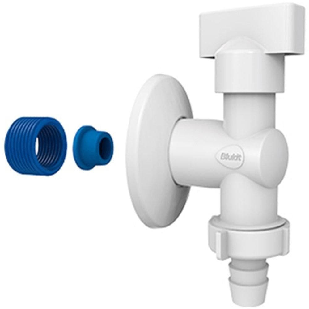 Torneira Multiuso Branca 1-4 De Volta - 191527-21 - Blukit Torneira Multiuso Branca 1-4 De Volta 191527-21