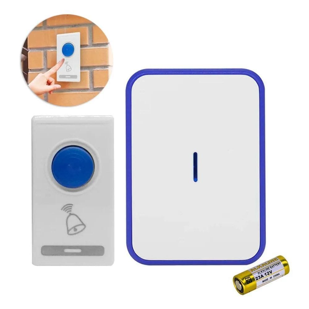 10X Campainha Externa Sem Fio Wiriless Residencial Intelige