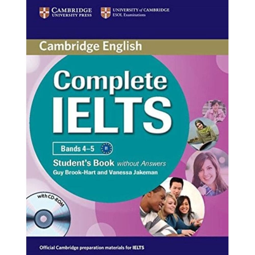 Complete Ielts Bands 4-5 Student S Book Without Answers With Cd-Rom