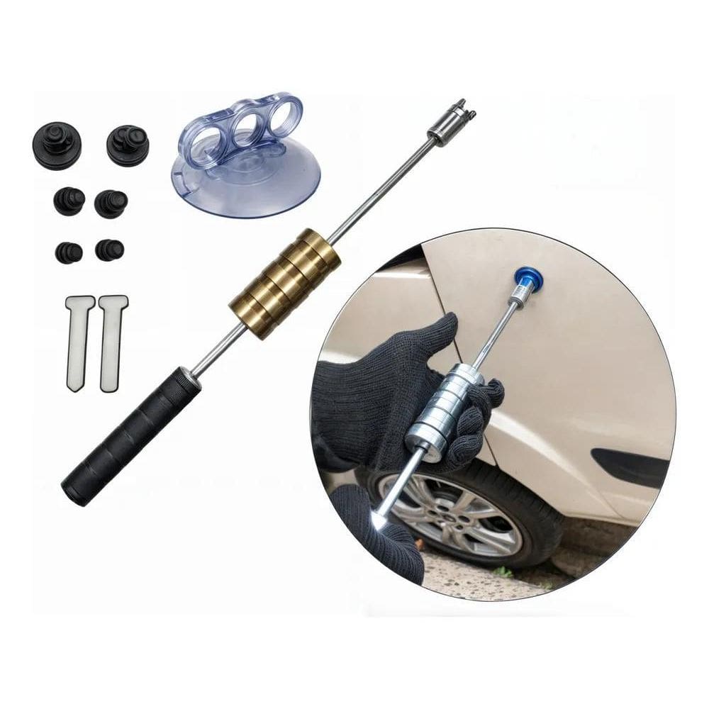 10X Kit Repuxadeira Dinâmica Martelinho Ouro Clz + Pino Reb