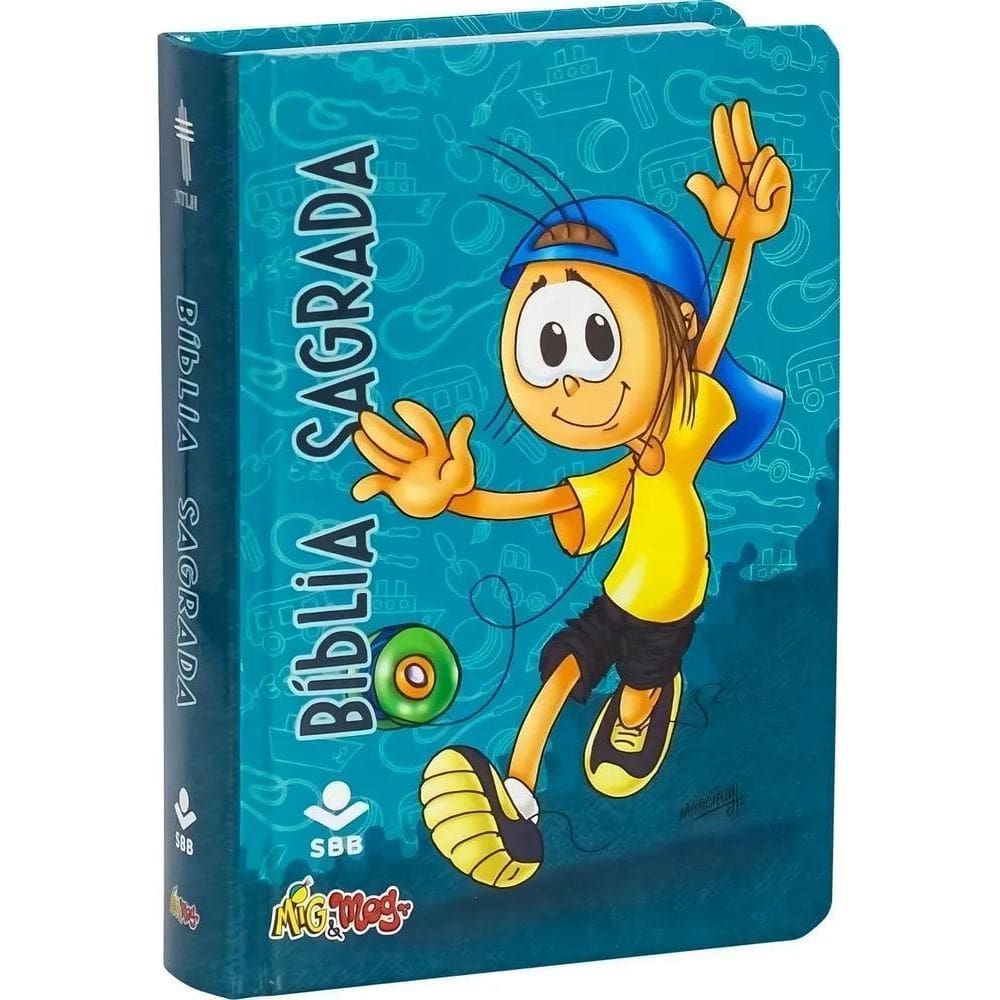 10X Bíblia Sagrada Mig E Meg Capa Dura Mig Editora Sociedad