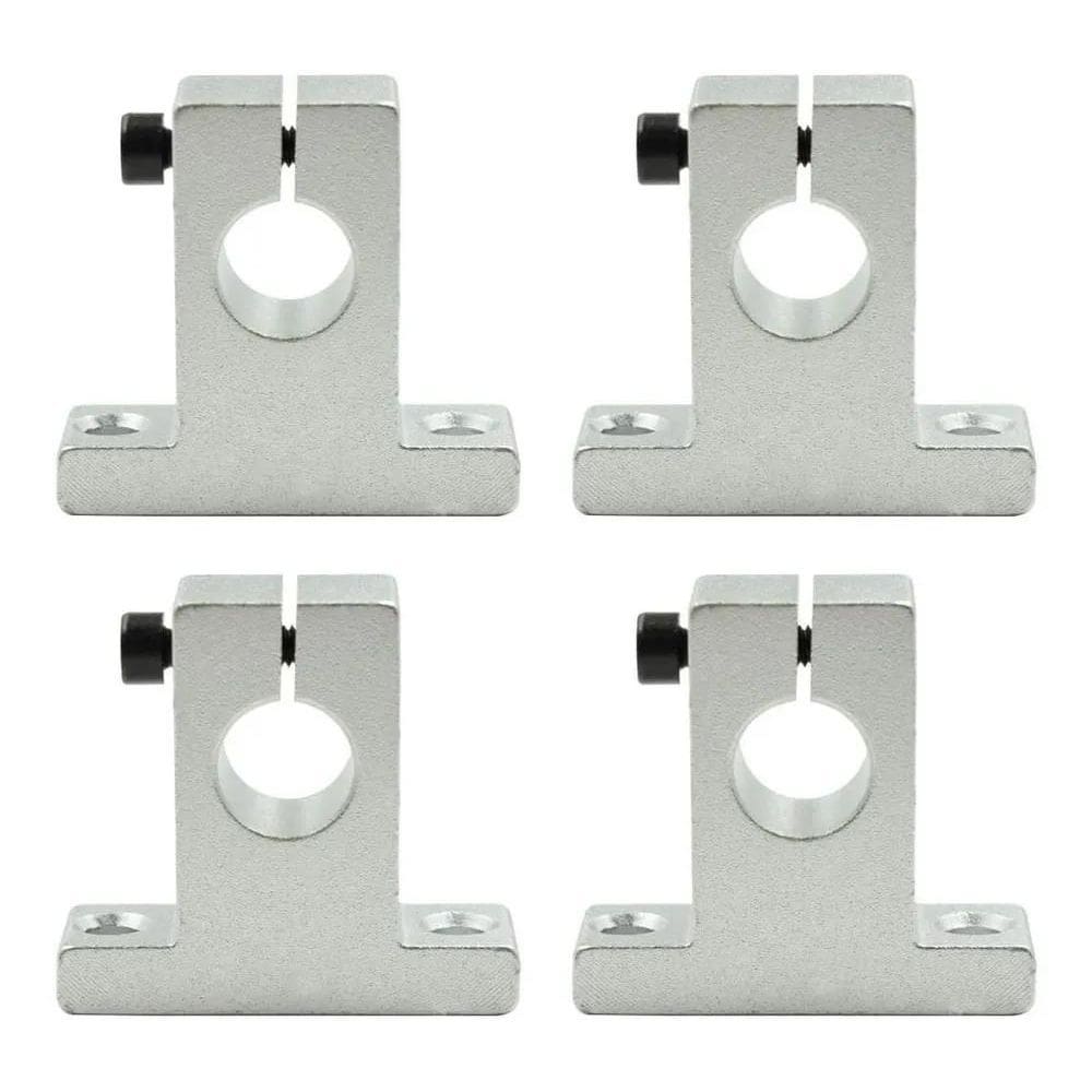 10X Kit 4 Suporte Para Eixo Guia Linear 16Mm Sk16