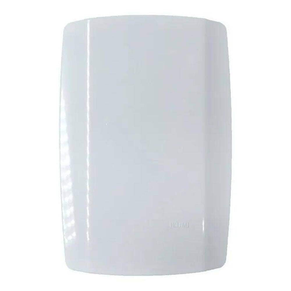 10X Placa Espelho 4X2 Cega Com Suporte Slim - Ilumi Cor Bran