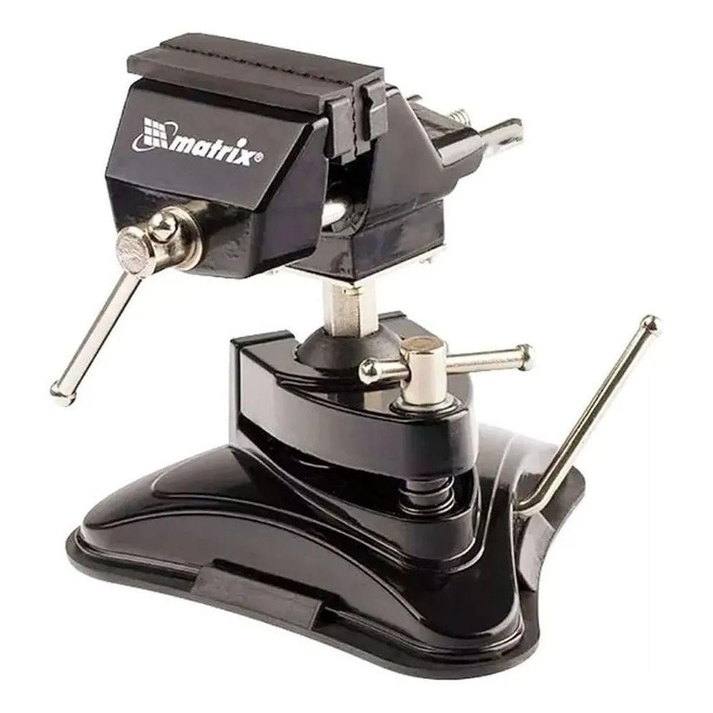 10X Mini Torno Morsa De Bancada 70Mm Com Base De Ventosa 18