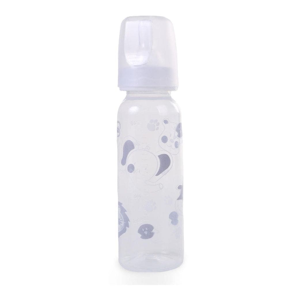 Mamadeira Estampa Animais Transparente Anplas 240Ml Petita