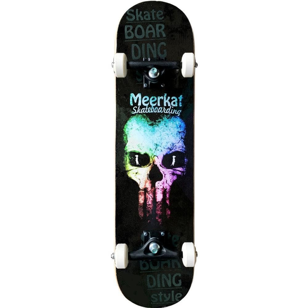 Skate Intermediário Street Meerkat Skull  Truck De Aluminio