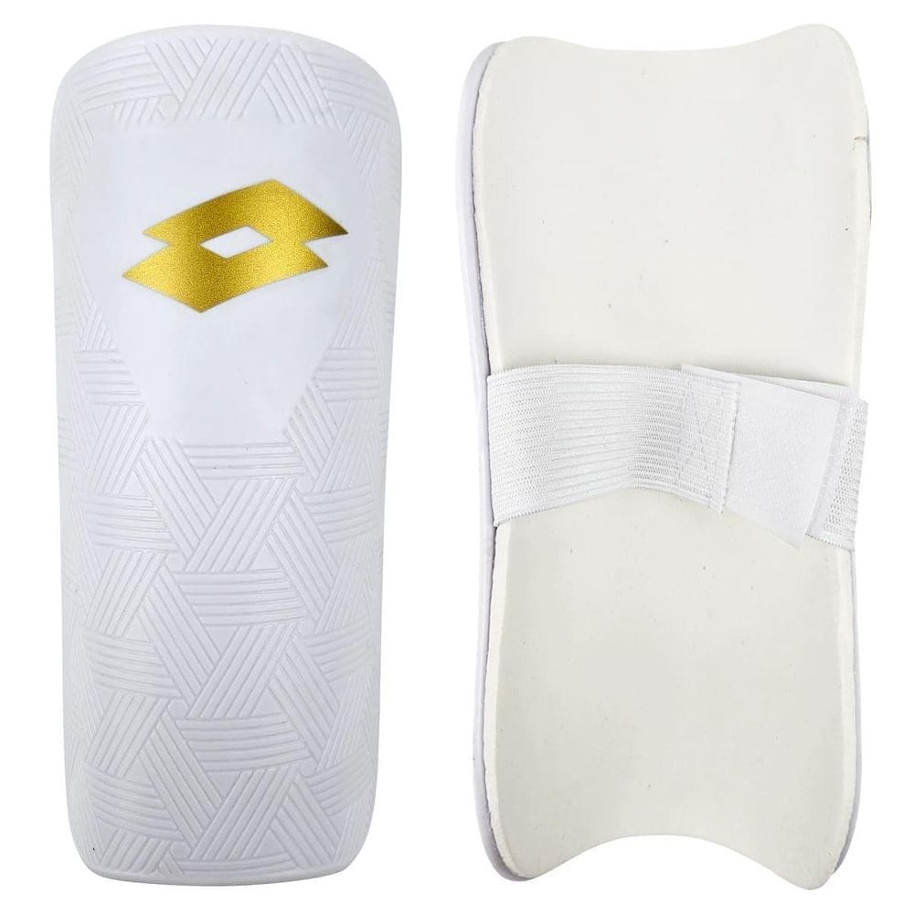 Caneleira Lotto Branco Adulto Futebol Resistente