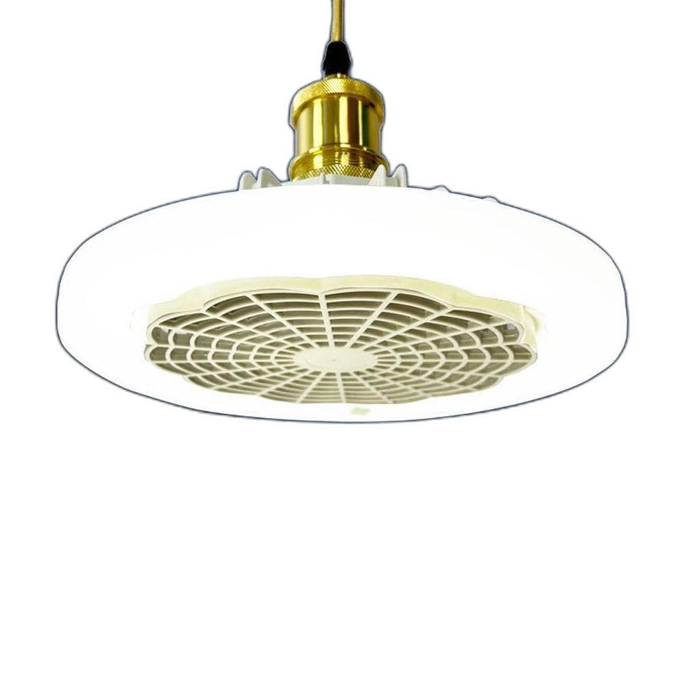 Teto Led E Ventilador Dupla Conveniência Com Controle Remoto