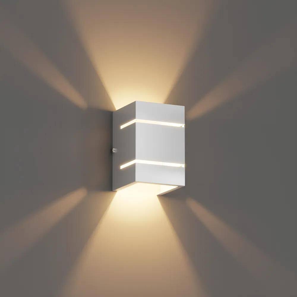 10X 1X Arandela Frisos E Facho Externa + Led G9 5W Mf115