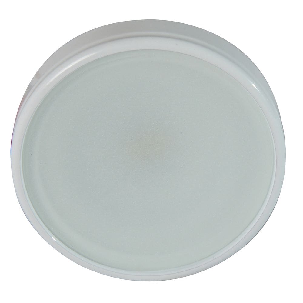 Luminária embutida Lumitec Halo White com 4 cores