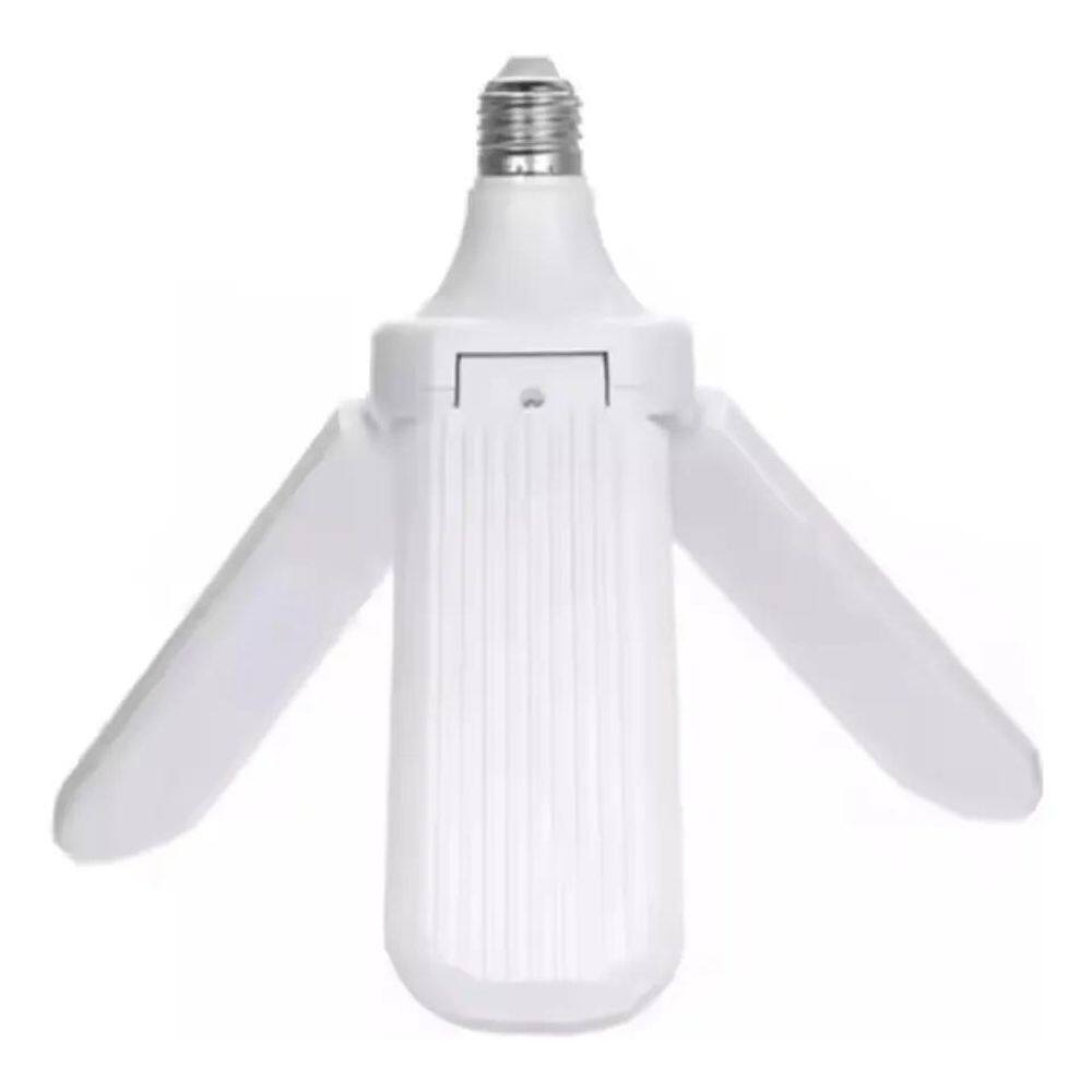 10X Lâmpada De Led Branco Potente 3 Pás Dobrável Ajustável