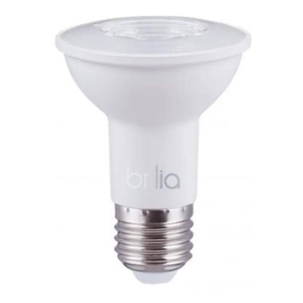 10X 307278 - Lâmpada Led Par20 Dimerizável 7W 2700K - Brili