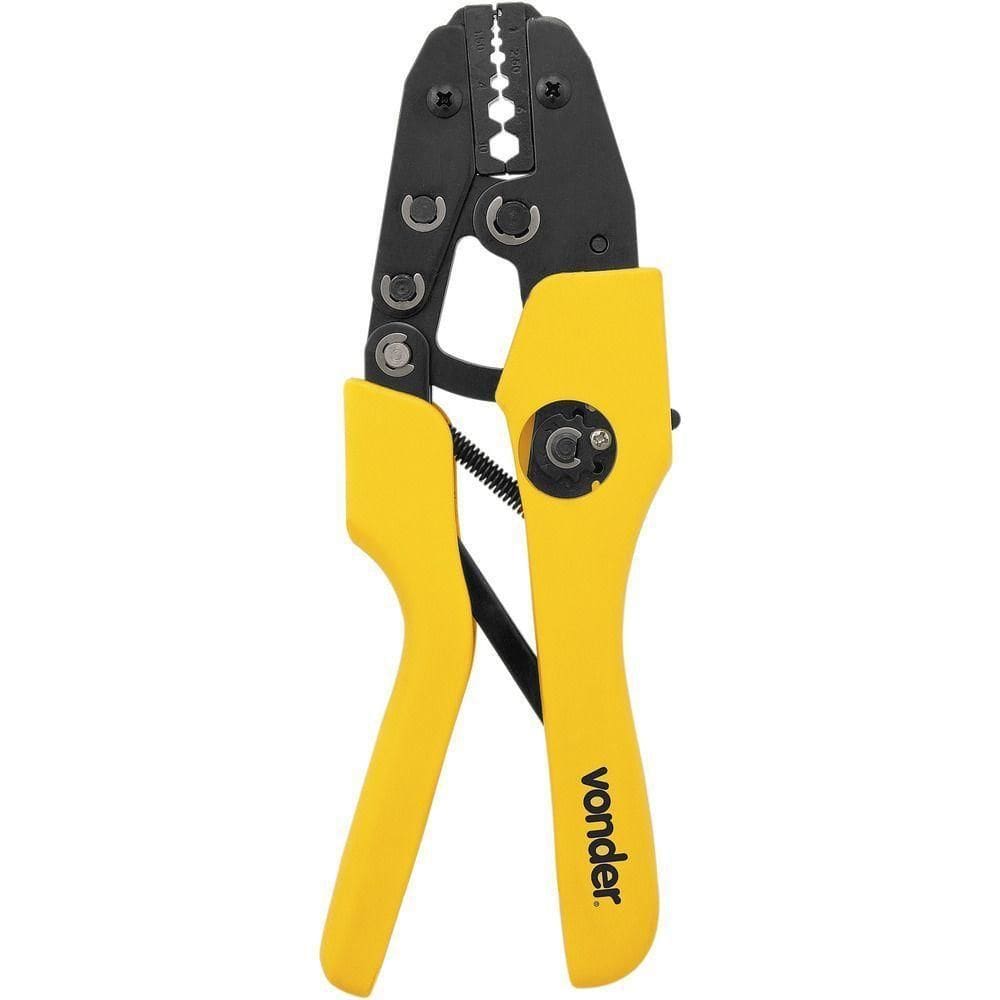 Alicate Prensa Terminal Ap051 Catraca 0,5mm² à 10mm² Vonder