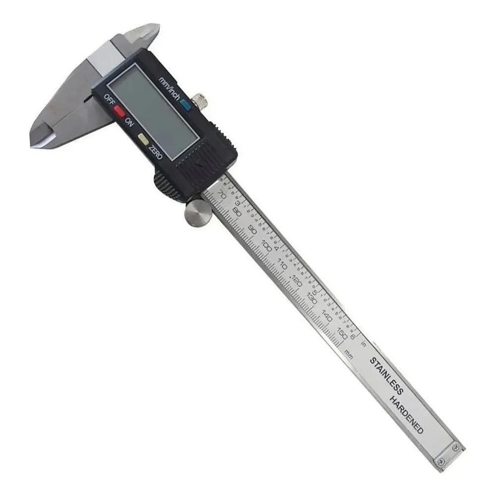 10X Paquimetro Digital 150Mm Profissional Aço Inox Alta Pre
