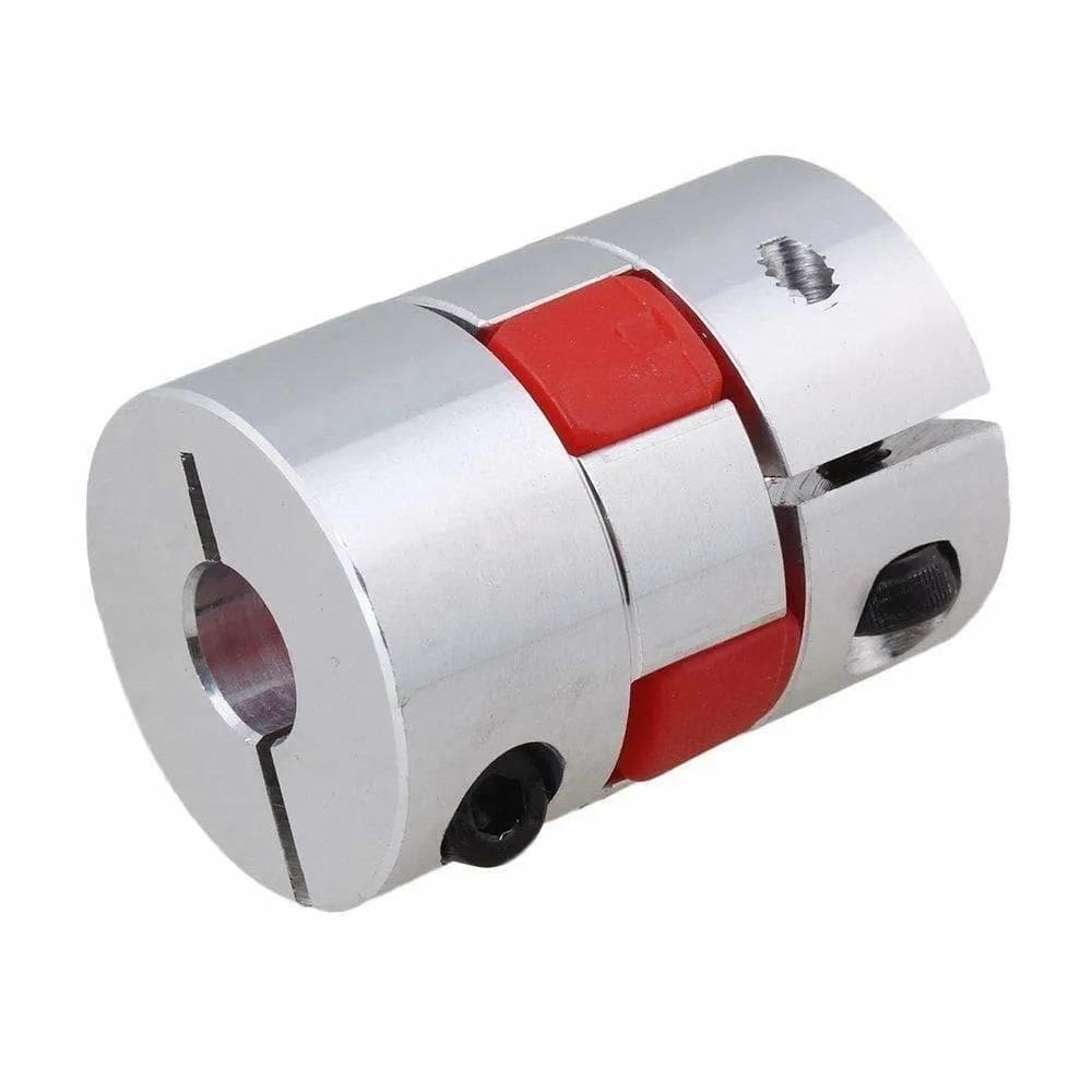 10X Acoplamento Flexível Red Jaw 6,35 X 10Mm Ext 25/30Mm