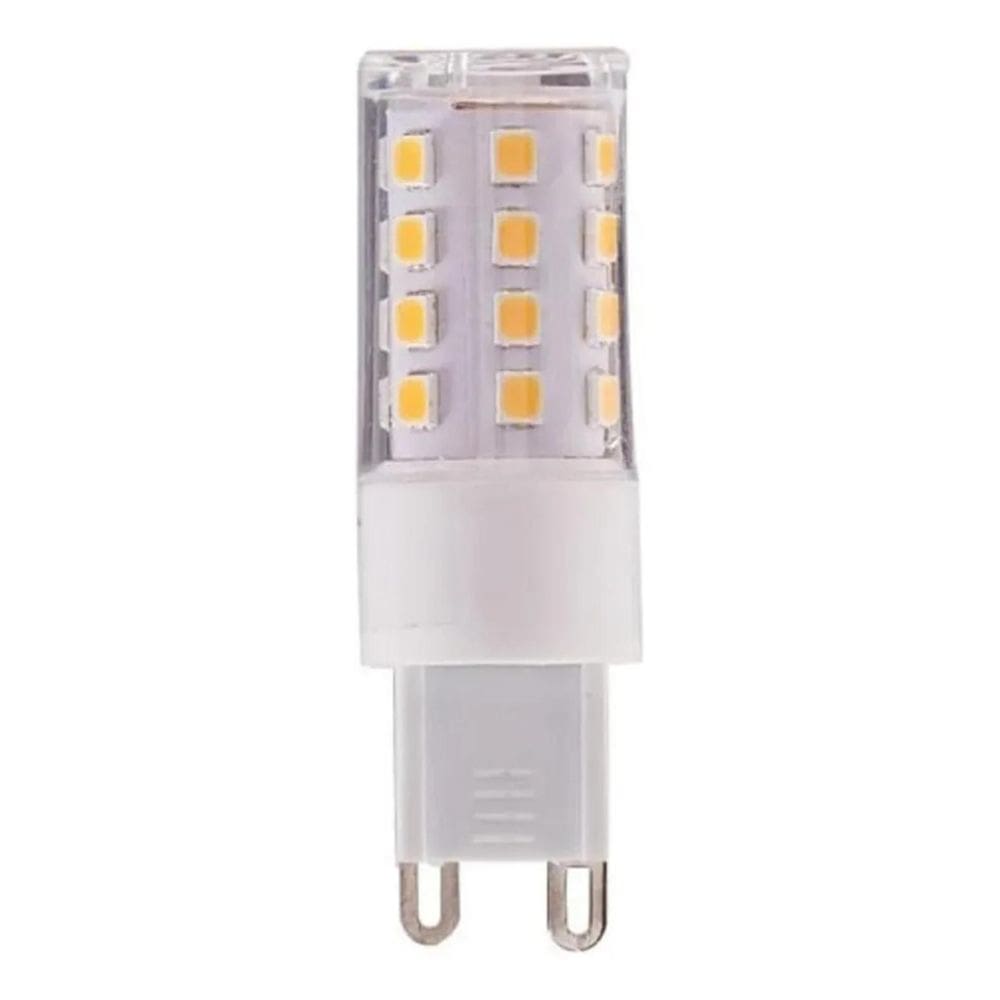 10X Lâmpada Filamento De Led Soquete G9 3000K Branco Quente
