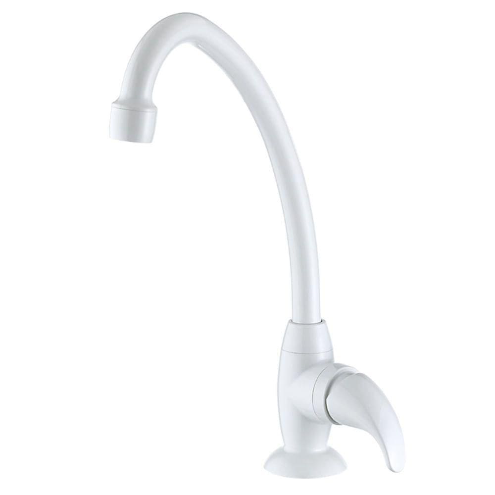 Torneira De Mesa Para Cozinha Bica Móvel Branca 1167 F56 - 7111005 - Lorenzetti