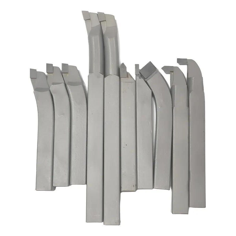 10X Ferramenta Para Torno Soldadas 10Mm Kit Com 10 Pçs Tsbt