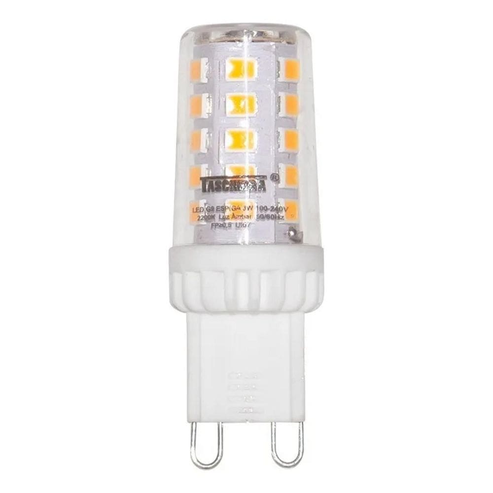 10X Lâmpada De Led Halopin Bipino 4W G9 Dimerizável Taschib