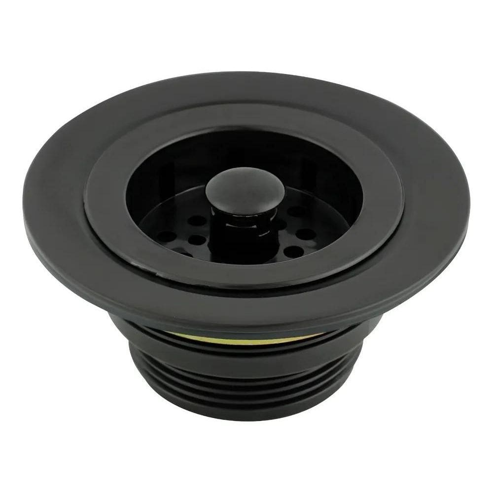 10X Valvula Ralo De Pia Abs 3,5 Preto Fosco Cozinha 1623