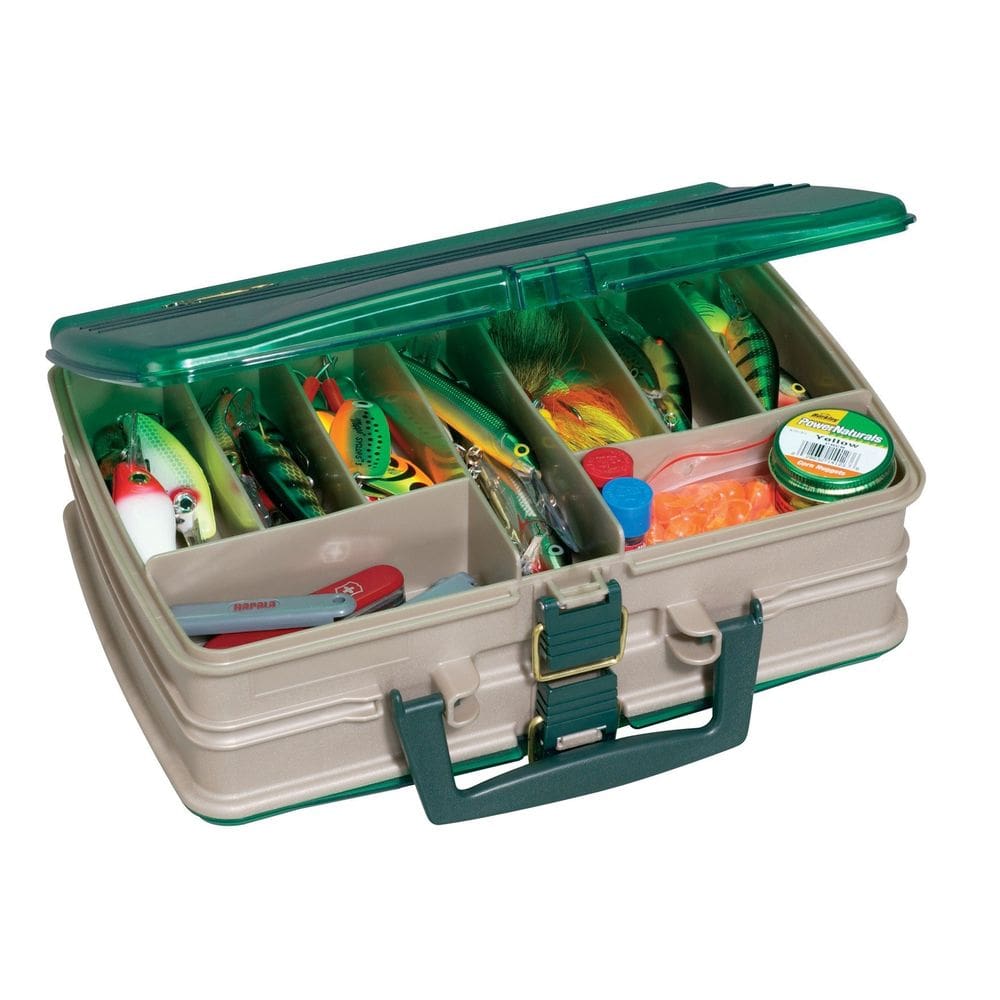 Caixa de ferramentas portátil Plano Bolsa de dupla face Sandstone Green