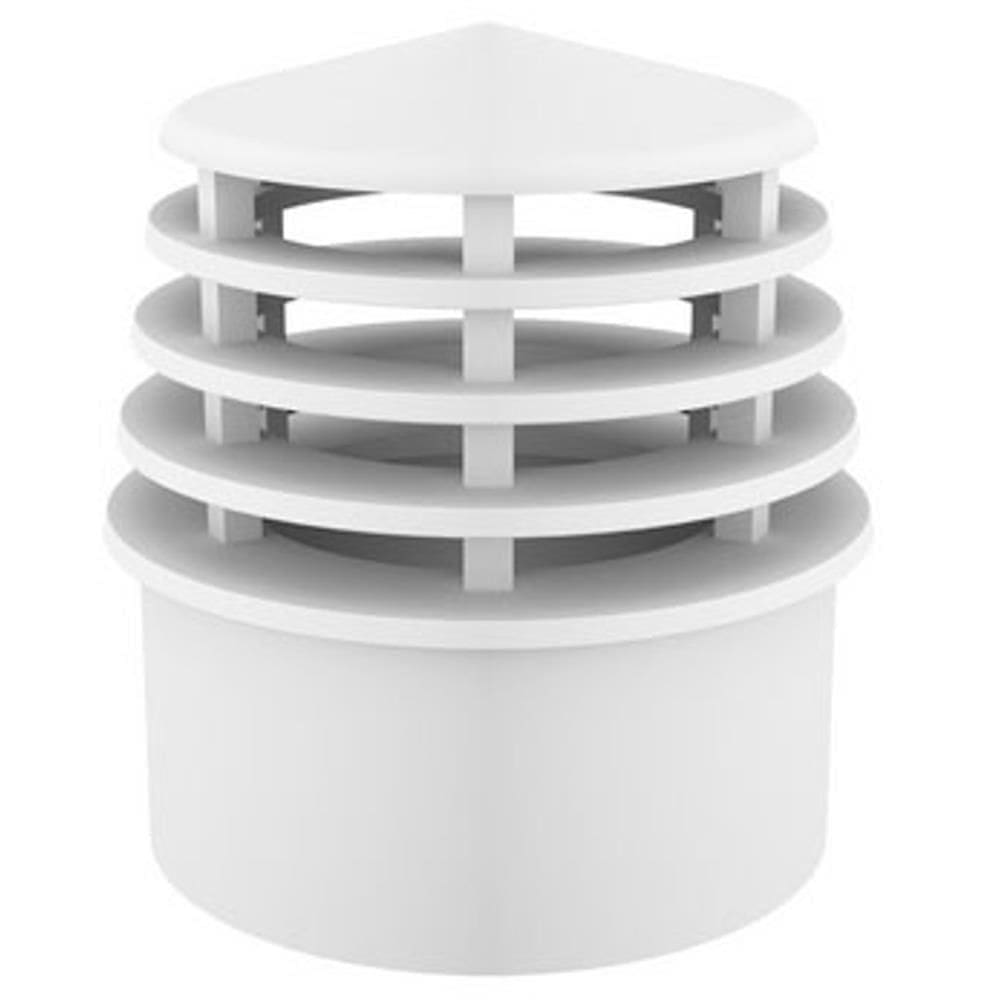 Terminal De Ventilação 100mm - 59502999 - Tigre Terminal De Ventilacao 100mm Tigre 59502999