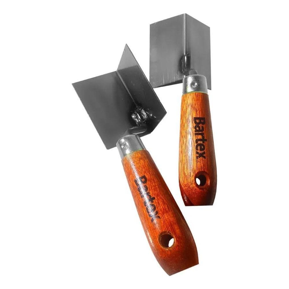 10X Mini Kit Espátulas De Quina E Canto 8X5 - Bartex