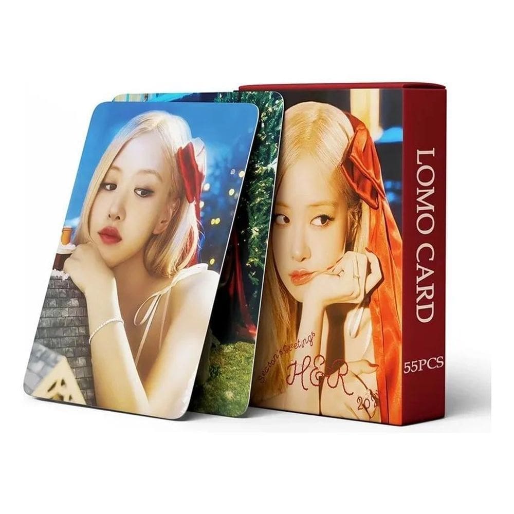 10X Photocard Idol Cards Blackpink Caixa Com Mais De 50 Fot