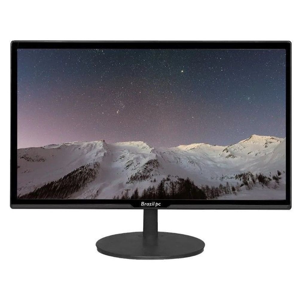 Monitor Led 21.5 BrazilPC AP22W 75hz Preto Widescreen