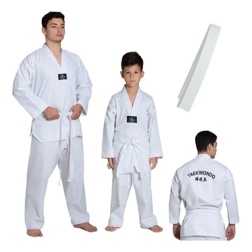 10X Dobook Kimono Roupa Taekwondo Algodão Adulto/Infantil +