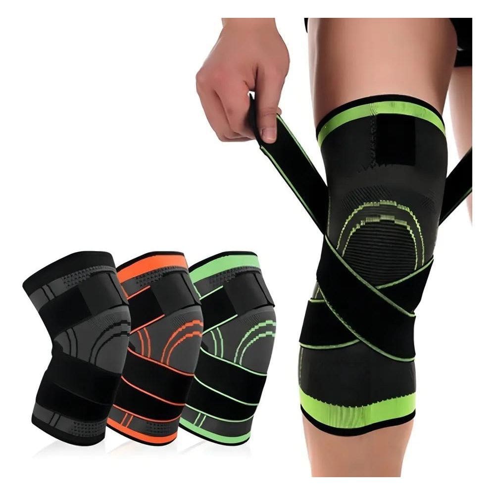 10X Joelheira Compressão Ortopédica Tensor Joelho Crossfit
