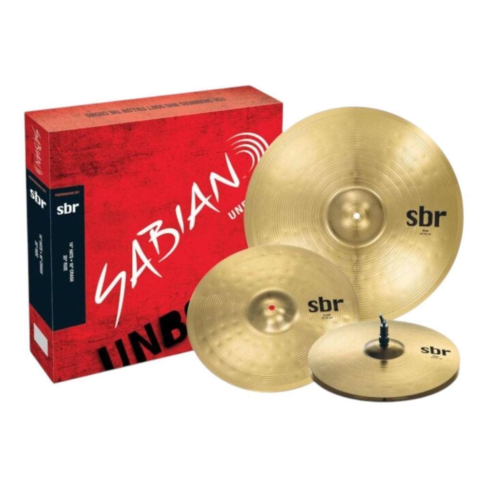 Kit De Pratos Sabian Sbr Performance Set 14/16/20