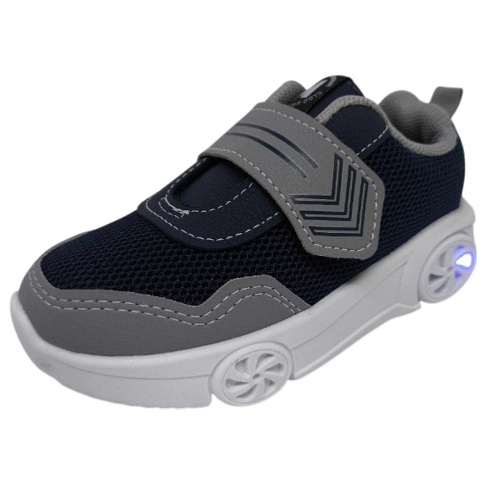 Tenis Luz Led Pisca Moderno Conforto Carro Molekinho
