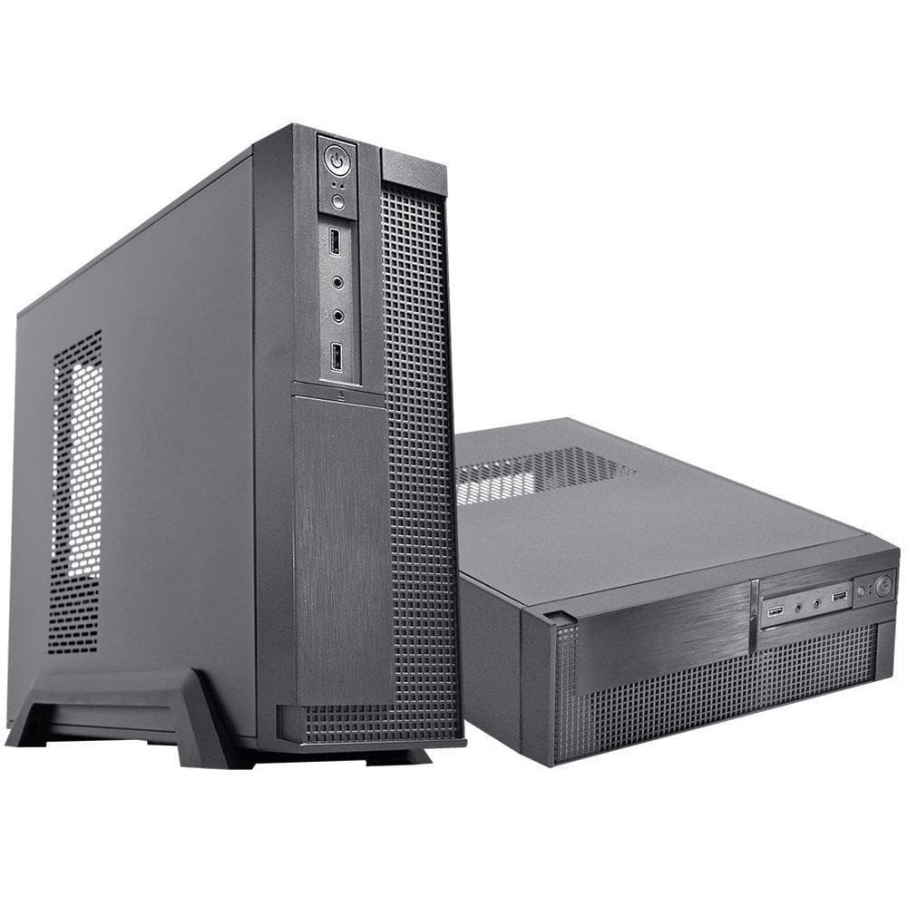 Gabinete Kmex Slim Micro ATX GM-04CC Preto