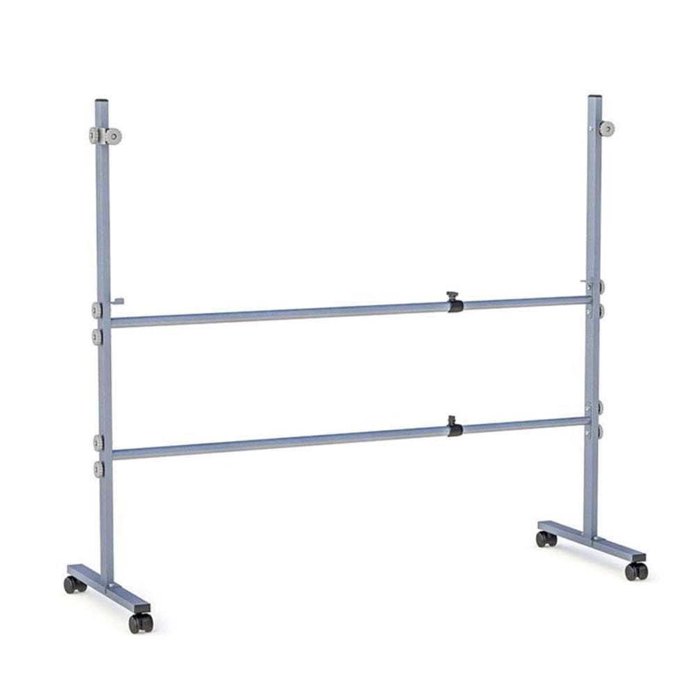 Suporte de aluminio para quadro branco c/rodizio 9942 Stalo