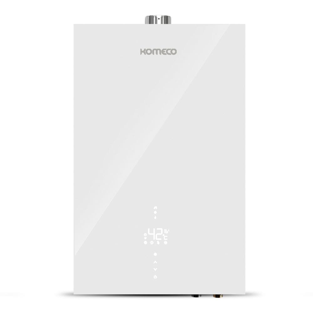 Aquecedor de Água a Gás Komeco GLP 26 Litros Decor - Branco